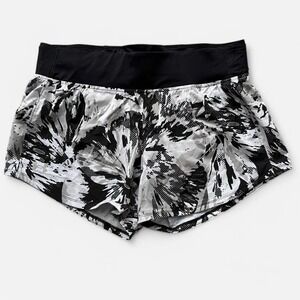Under Armour Black and White Athletic Shorts